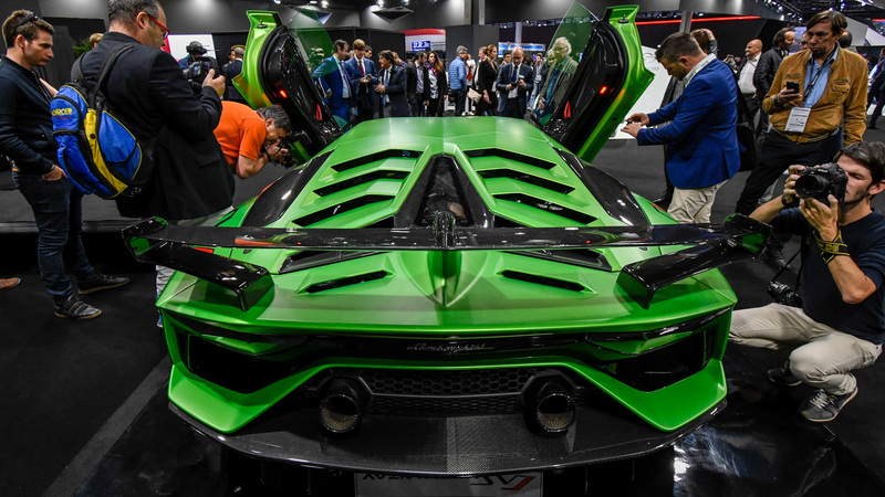 Lamborghini al Salone di Parigi 2018