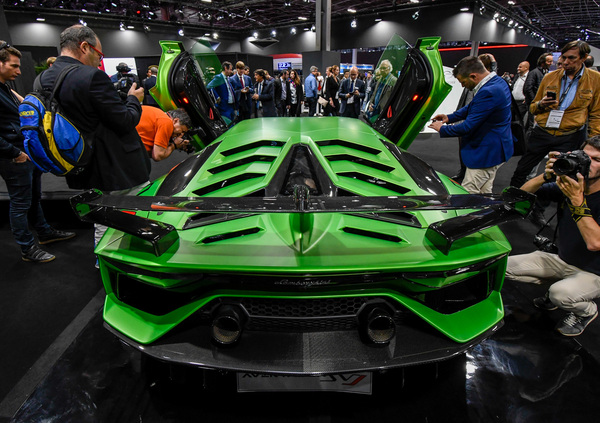 Lamborghini al Salone di Parigi 2018