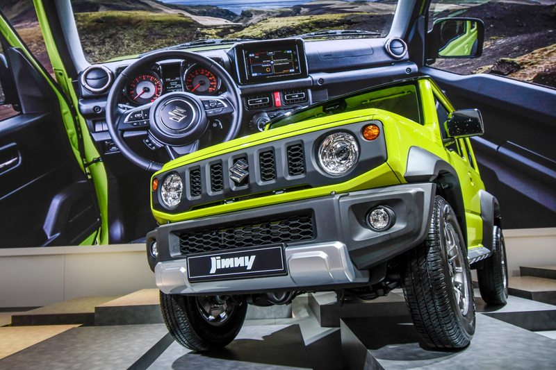 Il nuovo Jimny al Salone di Parigi 2018