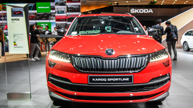 Skoda Karoq Sportline al Salone di Parigi 2018