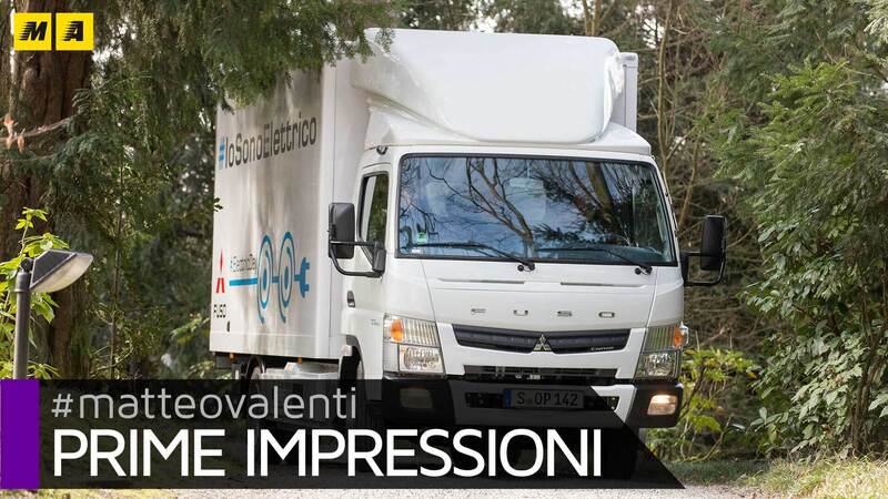 Fuso Canter E-Cell, in anteprima sul camion elettrico