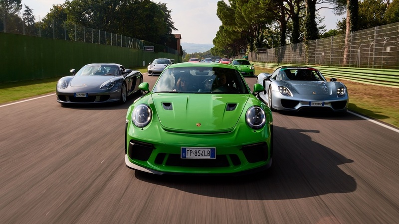 Porsche Festival 2018 | A Imola con 553 bolidi in pista [Video]