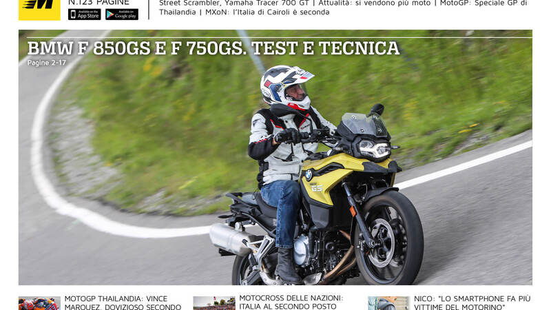 Magazine n&deg; 352, scarica e leggi il meglio di Moto.it 