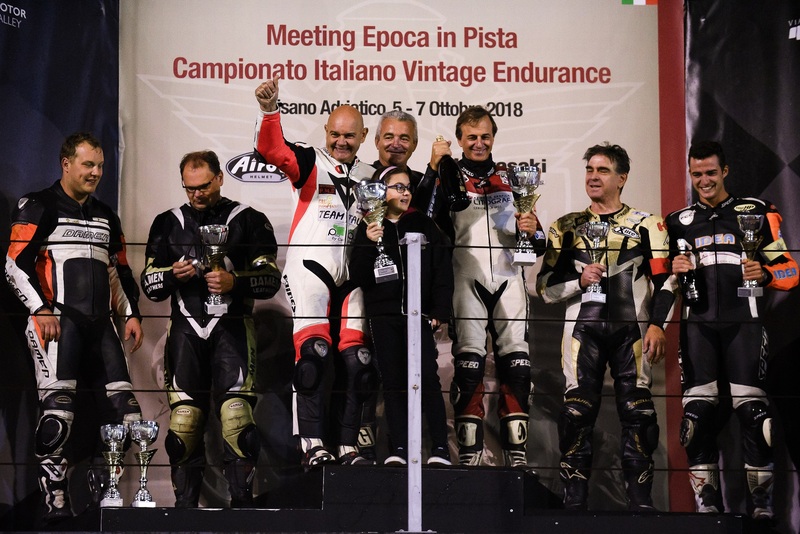 I vincitori assoluti della categoria Endurance