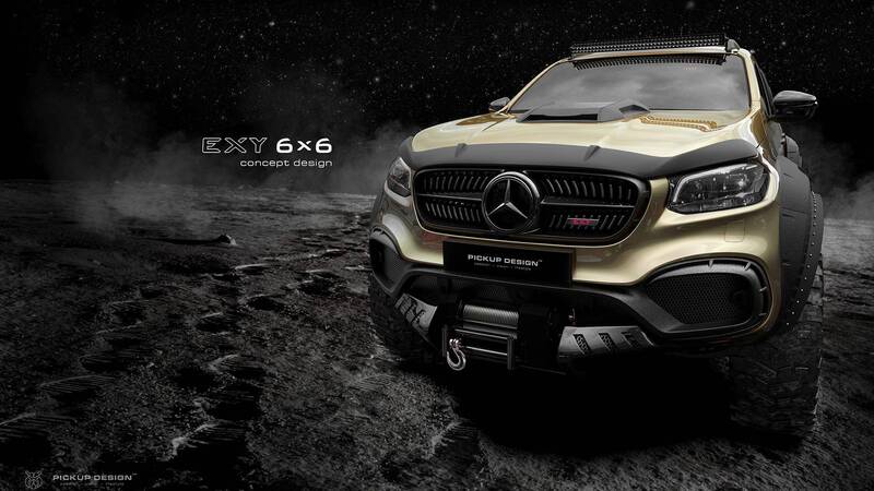 Mercedes Classe X 6x6 by Carlex. Roba da duri