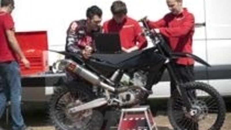 Rubati dieci prototipi Husqvarna 