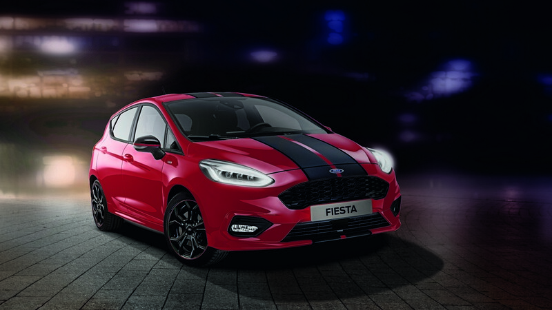 Ford Fiesta Red e Black Edition, due livree sportive per la ST-Line