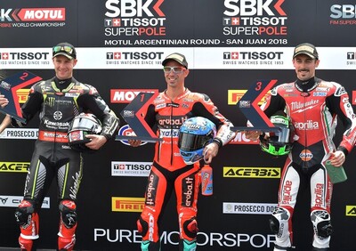 SBK 2018. Melandri conquista la Superpole in Argentina