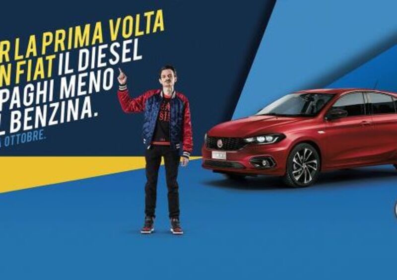 Promozione Fiat: auto diesel scontate costano meno del benzina