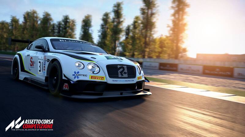 La Bentley Continental GT3 in Assetto Corsa Competizione