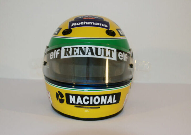 Ayrton Senna, all'asta il suo casco a partire da 40 mila euro