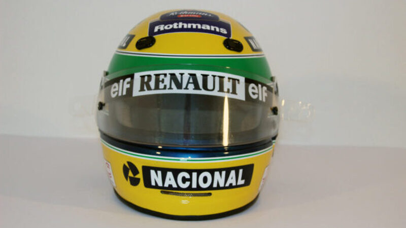 Ayrton Senna, all&#039;asta il suo casco a partire da 40 mila euro