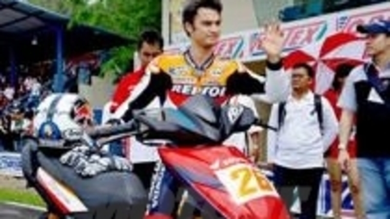 Dani Pedrosa diventa istruttore di guida in Indonesia