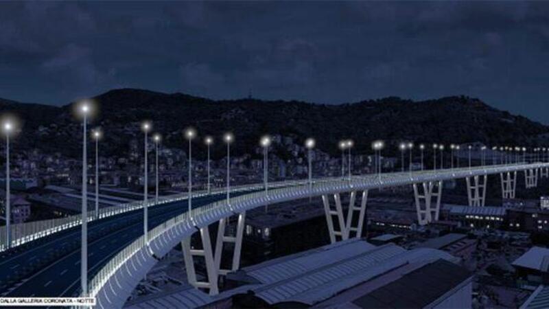 Genova, Ponte Morandi: il progetto di Autostrade