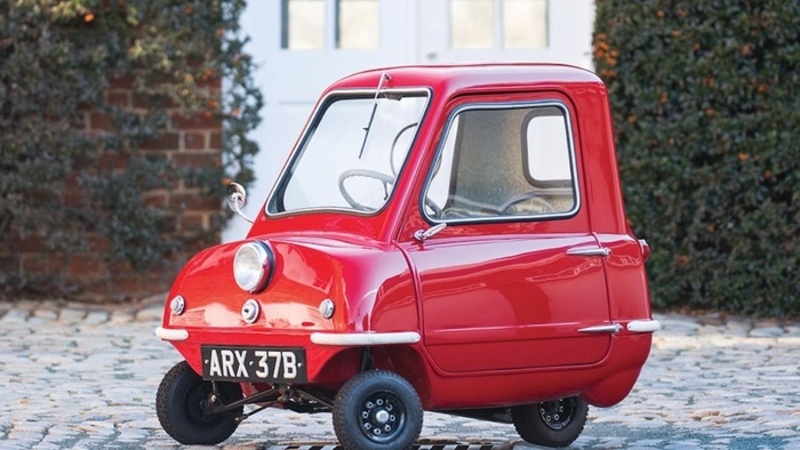 Peel P50, asta da record per l&#039;auto pi&ugrave; piccola della storia