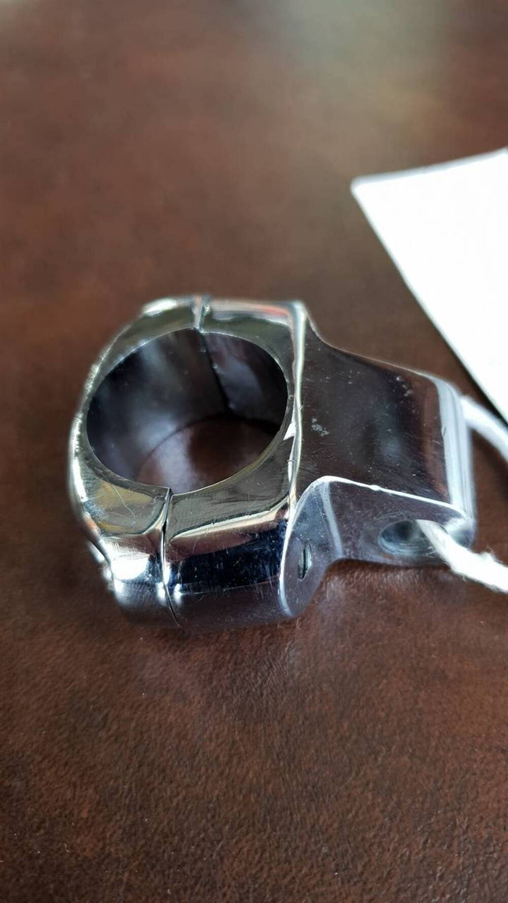 Supporto cromato per specchio Universale (2)