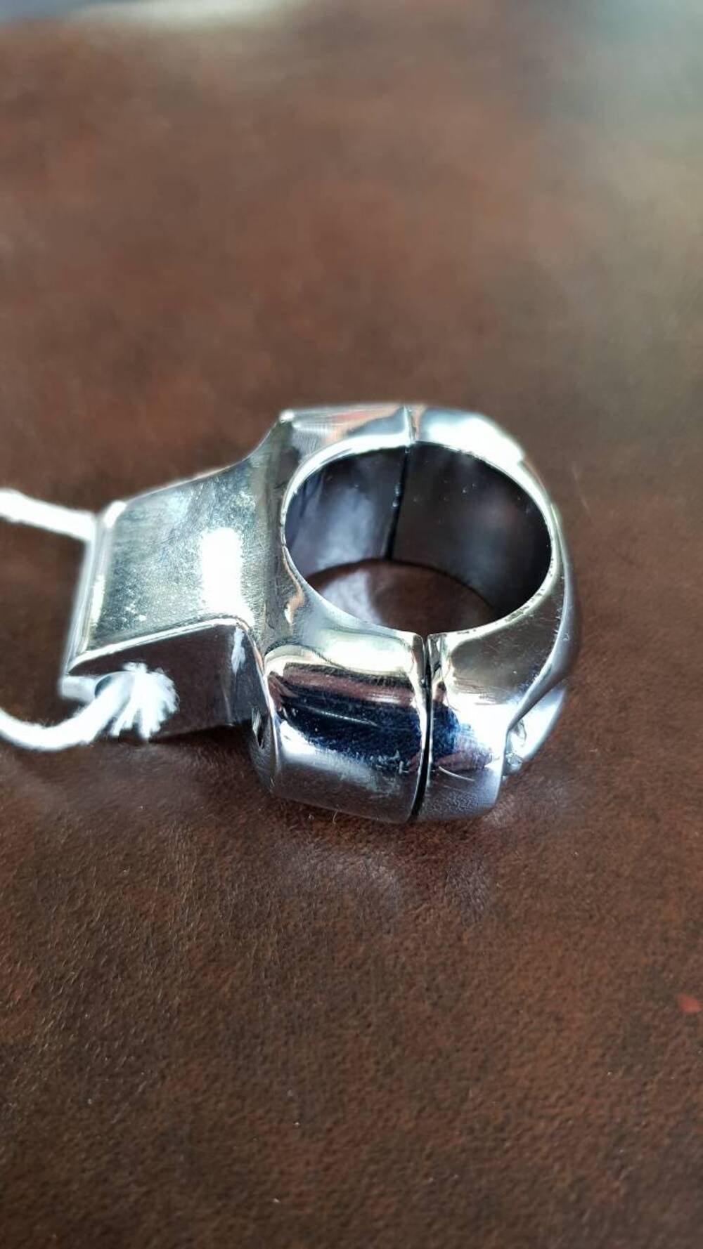 Supporto cromato per specchio Universale (3)