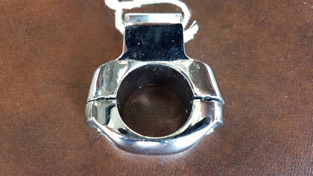 Supporto cromato per specchio Universale (4)