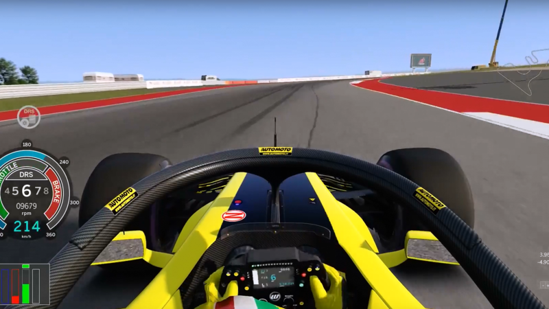 F1, GP USA 2018: un giro ad Austin sul simulatore Assetto Corsa [Video]