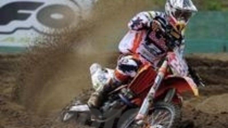 Cairoli gioca con la sabbia di Lommel