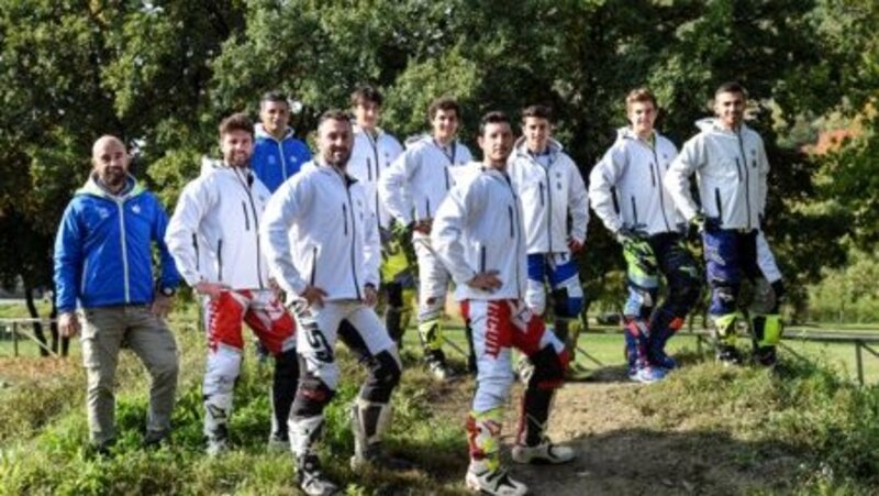 Maglia Azzurra Enduro: concluso il raduno per la Sei Giorni