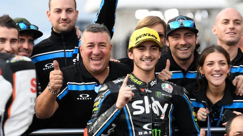 Bagnaia e Bezzecchi vincono in Moto2 e Moto3 a Motegi