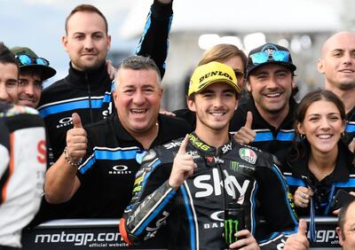 Bagnaia e Bezzecchi vincono in Moto2 e Moto3 a Motegi