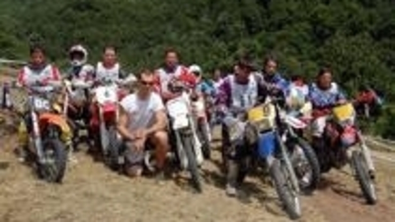 Scuola avviamento Enduro 2&deg; livello. Mendatica, Imperia