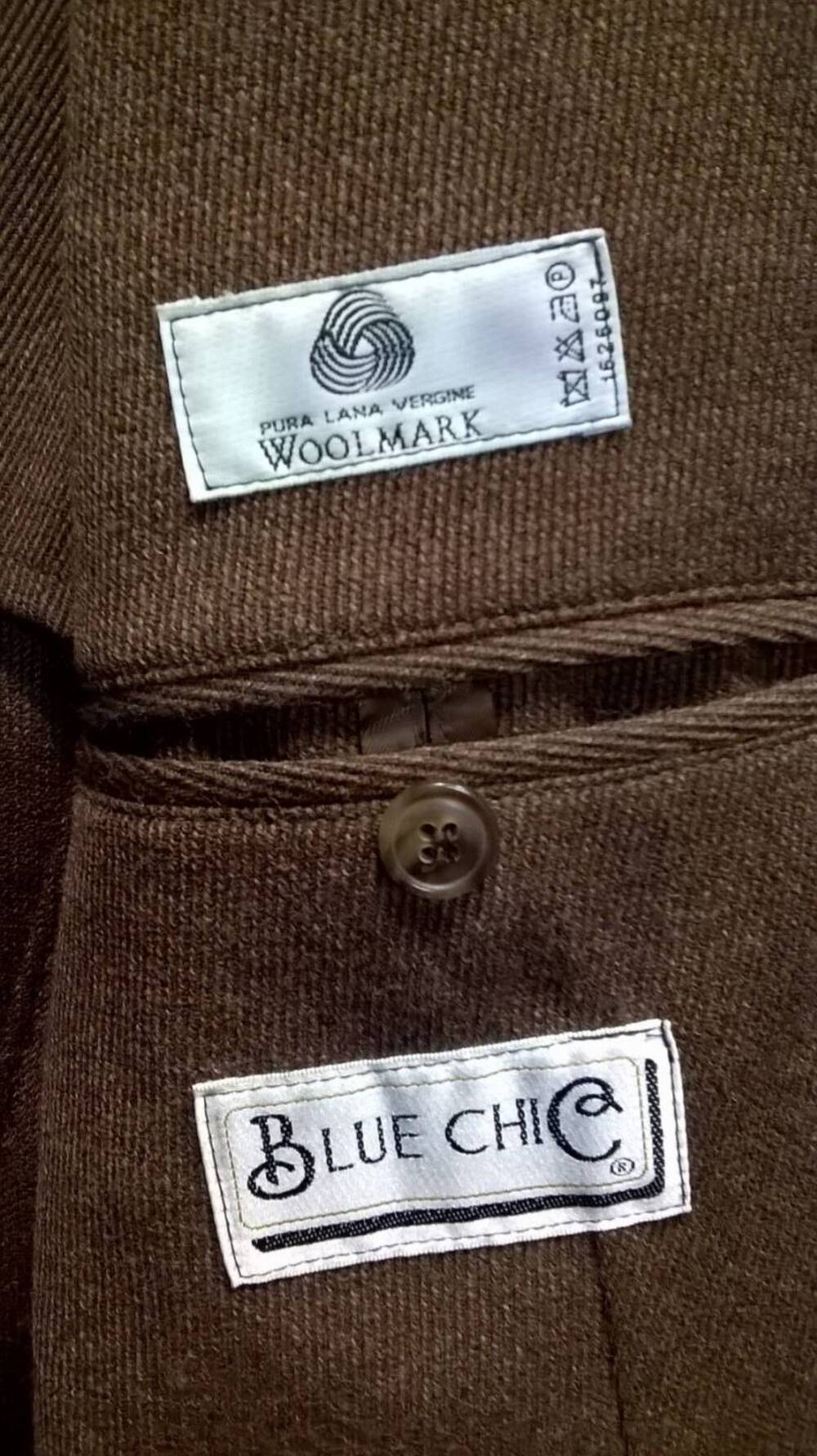 Giacca Blue Chic marrone in lana (9)