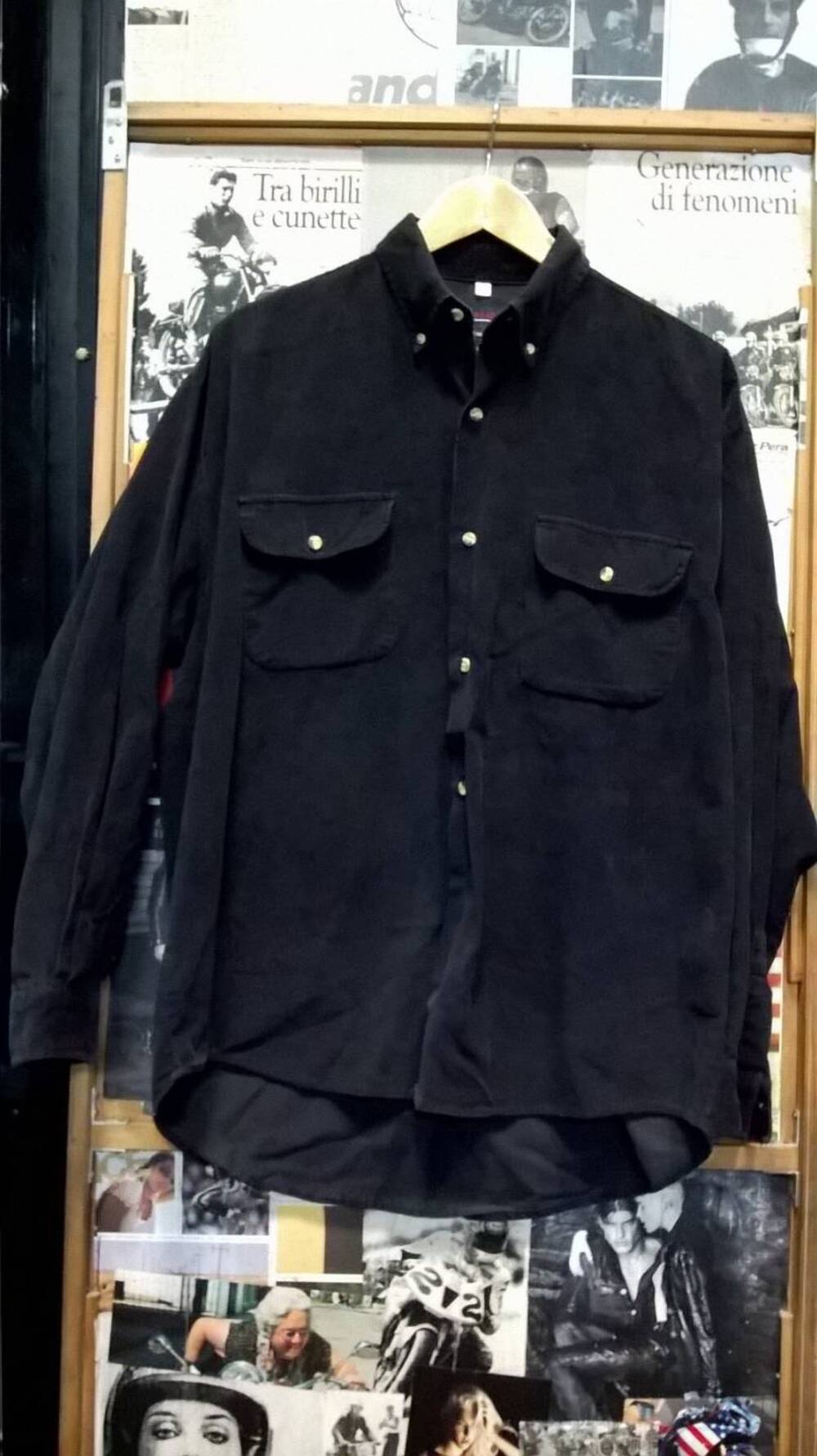 Camicia in velluto Astrolabio Tg L