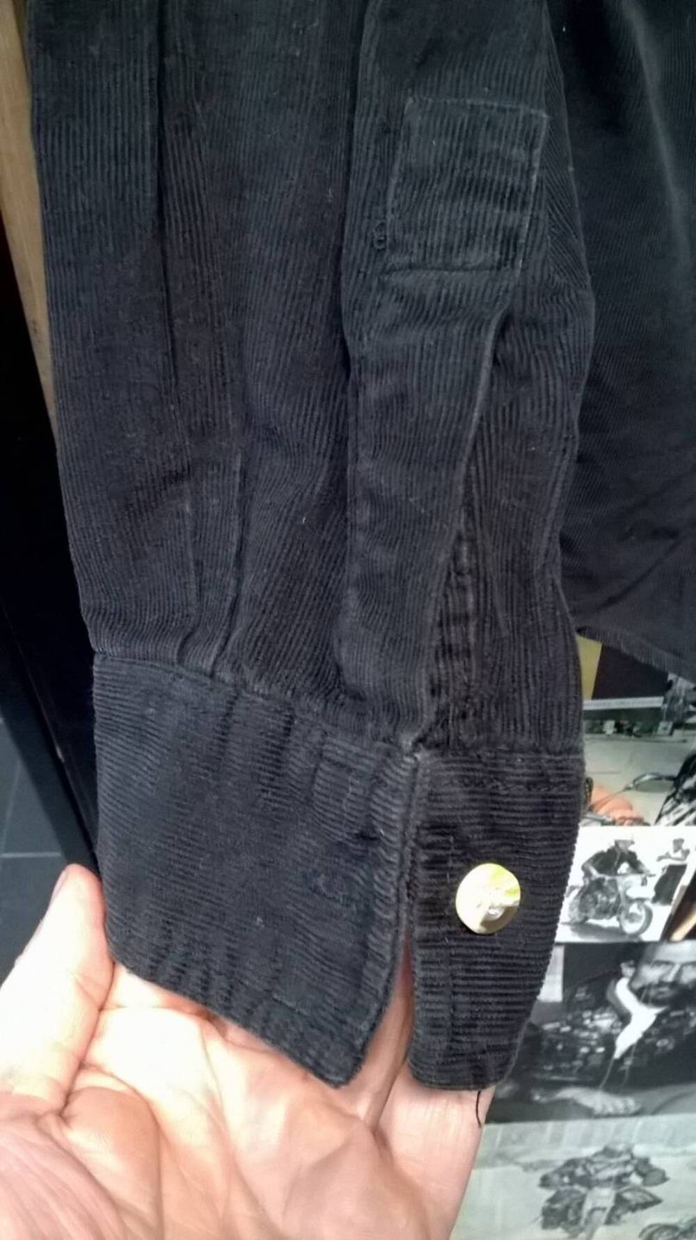 Camicia in velluto Astrolabio Tg L (4)