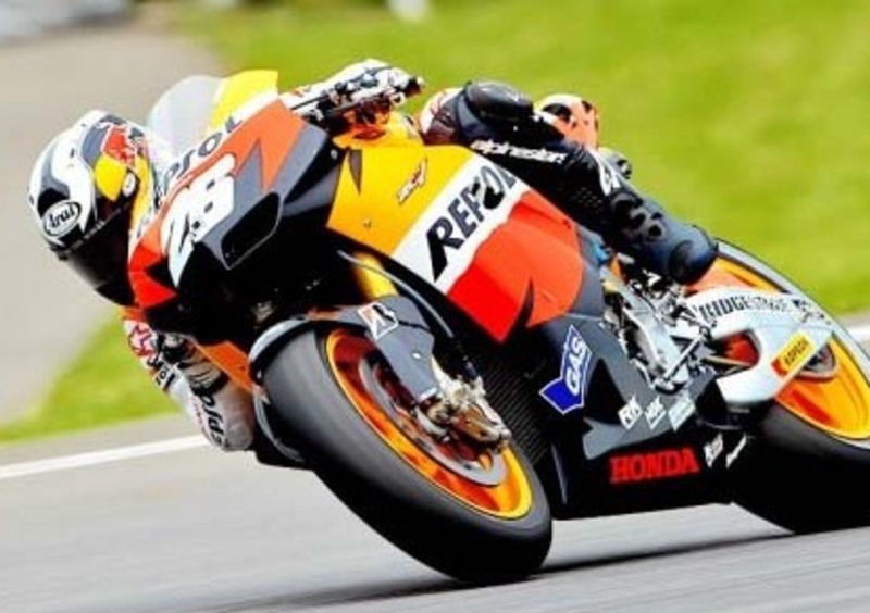 Pedrosa conquista la pole, 3&deg; e 5&deg; posto per Lorenzo e Rossi