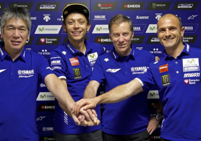 Rossi e Yamaha rinnovano per due anni