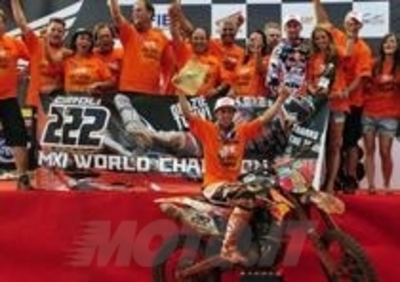 Antonio Cairoli Campione del Mondo MX1 2010!