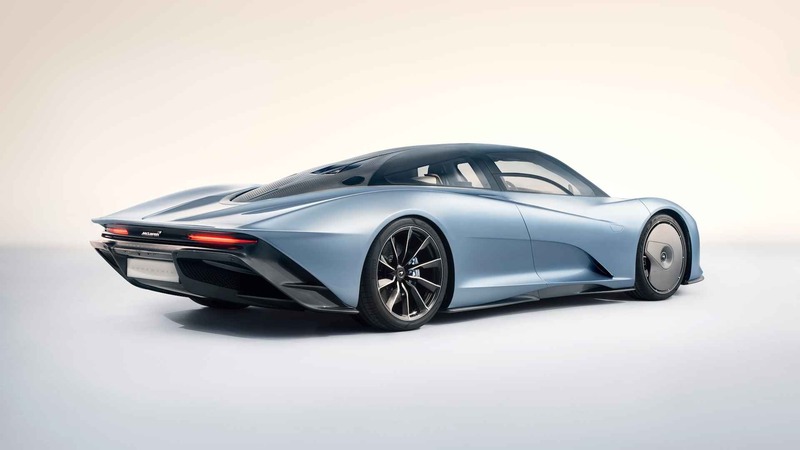 McLaren Speedtail, le prime immagini