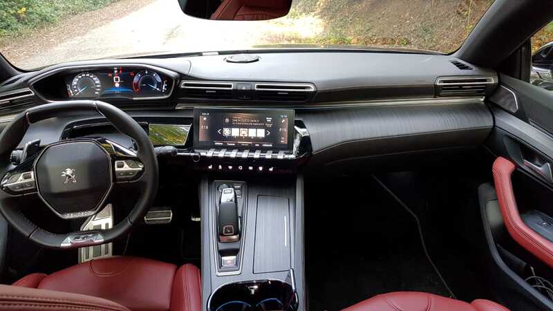 Gli interni di Peugeot 508