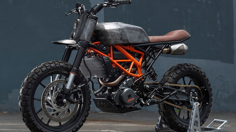 KTM 390 Duke, una special dal look post-apocalittico 