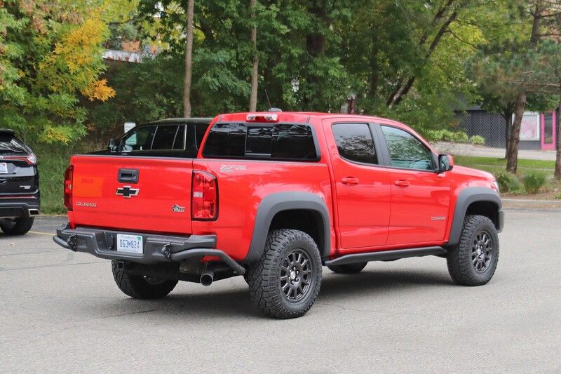 La poppa del nuovo Chevrolet Colorado ZR2 Bison