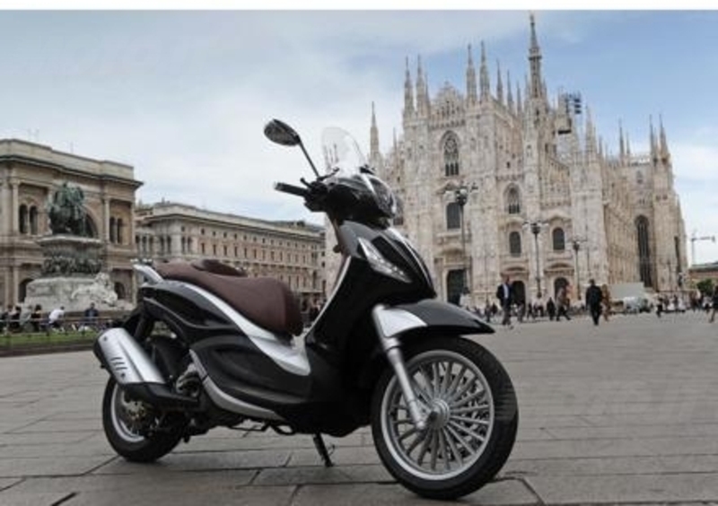 Piaggio guadagna 1.7 punti percentuali sul mercato italiano