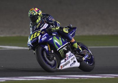 MotoGP 2016. Qatar GP. Rossi: Battuti, ma vispi