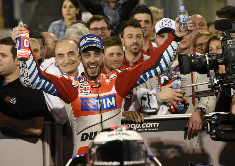 MotoGP 2016. Qatar GP. Dovizioso: &quot;Che goduria in rettilineo&quot;