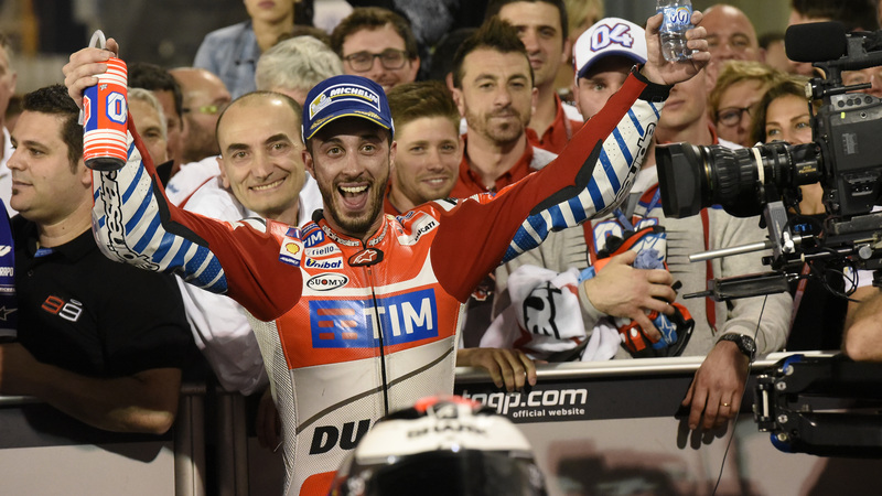 MotoGP 2016. Qatar GP. Dovizioso: &quot;Che goduria in rettilineo&quot;