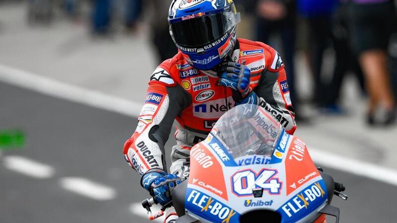 MotoGP 2018. Dovizioso: "Vorrei tanto fosse asciutto"
