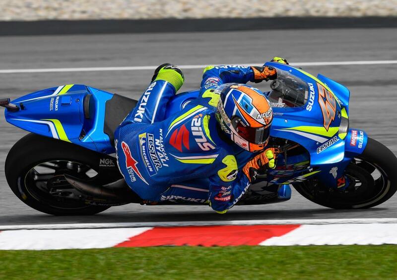 MotoGP 2018. Rins &egrave; il pi&ugrave; veloce nelle FP2