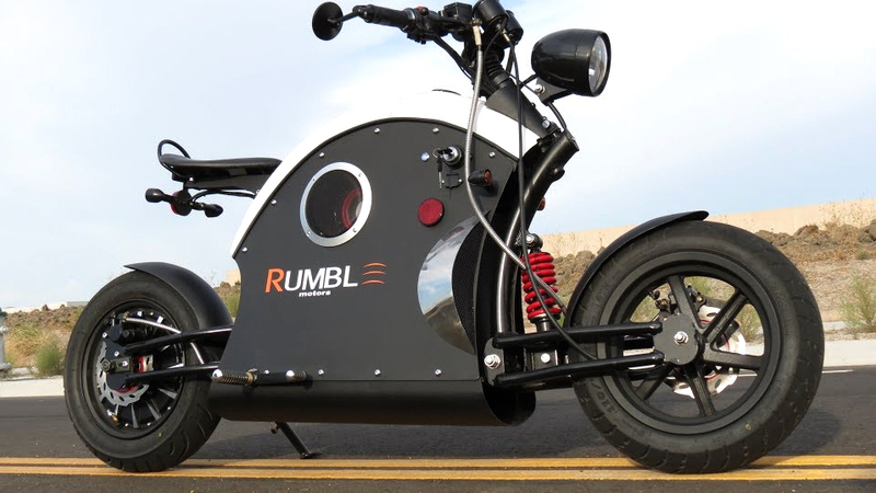 Rumble Motors. La moto elettrica col motore che ruggisce