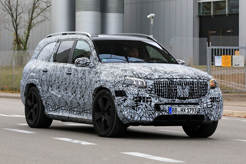 Mercedes-Maybach GLS, le foto spia