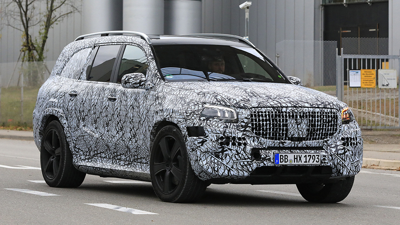 Mercedes-Maybach GLS, le foto spia