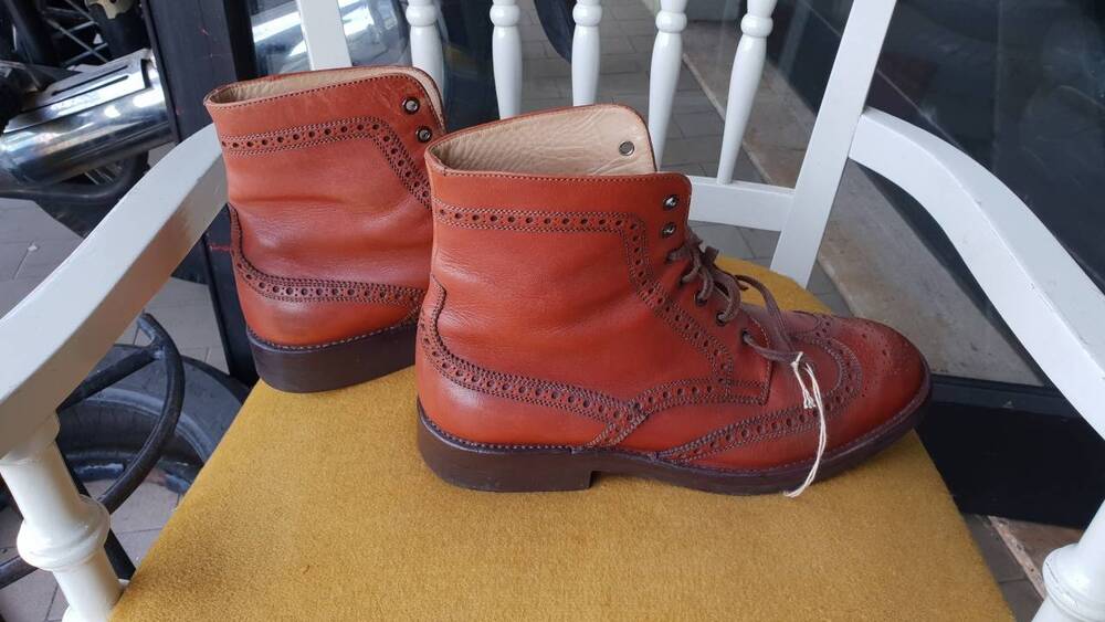 Scarpe Polacchini Allacciatti "Cantelli" Tg 44 (2)