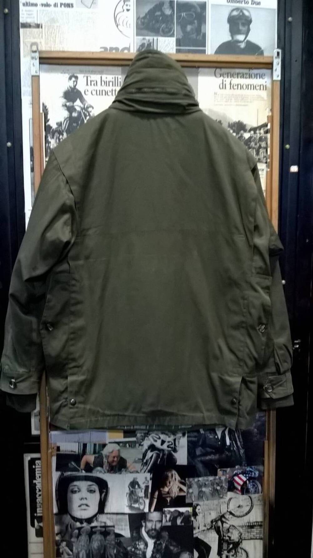 Giacca 2 in 1 verde Tg 48 Universale (12)