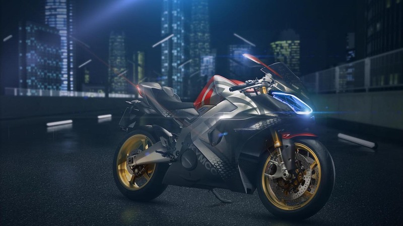 Kymco SuperNEX, la supersportiva elettrica di Eicma 2018